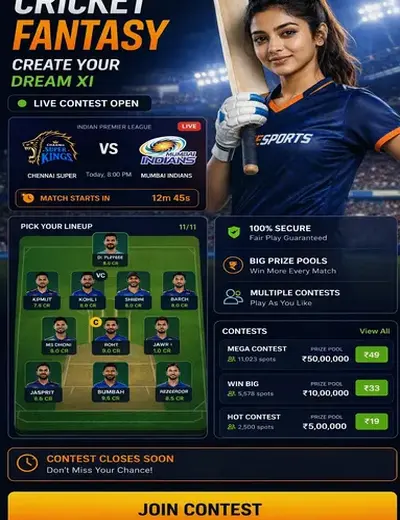 101Z (101z) fantasy cricket & matchday visual 3